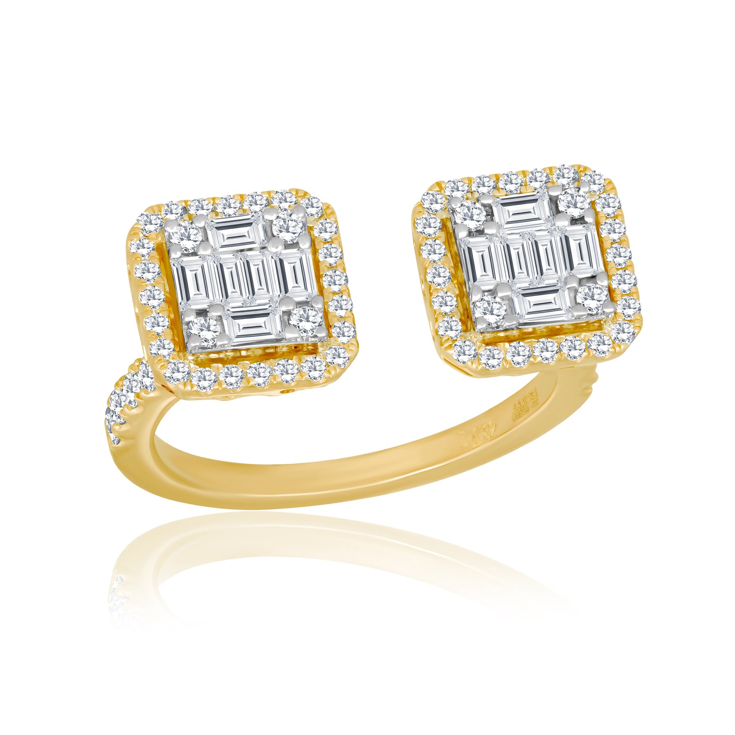 14k Super Elegant Diamond Cocktail Ring For Women